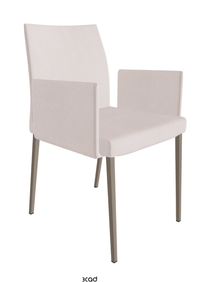 Anna Dining Armchair_Titanium Embossed_Fabric_B923