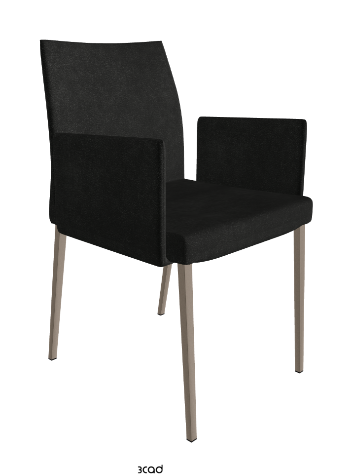 Anna Dining Armchair_Titanium Embossed_Fabric_B932