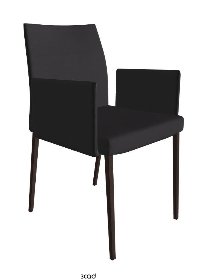Anna Dining Armchair_Bronze Embossed_Glove Soft Leather_Hornet