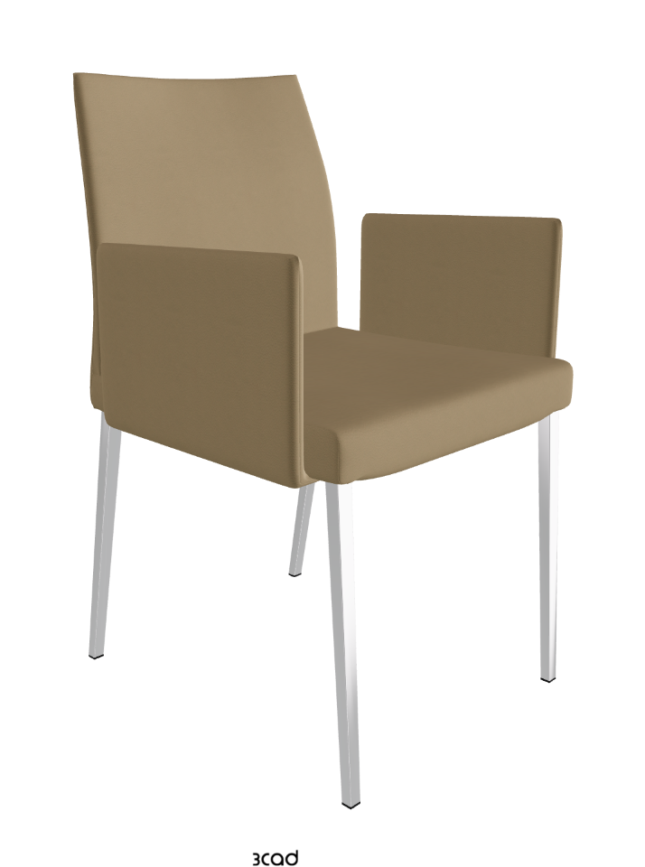 Cattelan Italia Anna Dining Armchair Soft Leather