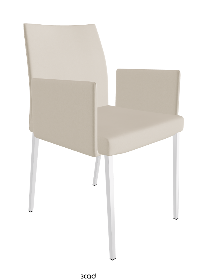 Cattelan Italia Anna Dining Armchair Soft Leather