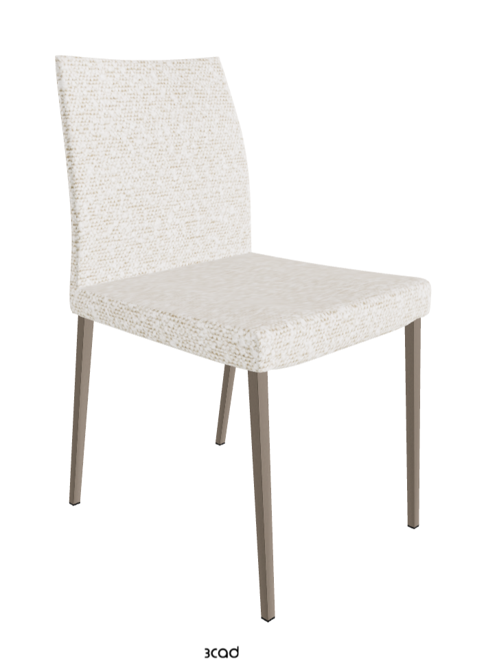 Anna Dining Chair_Titanium Embossed_Fabric_B241