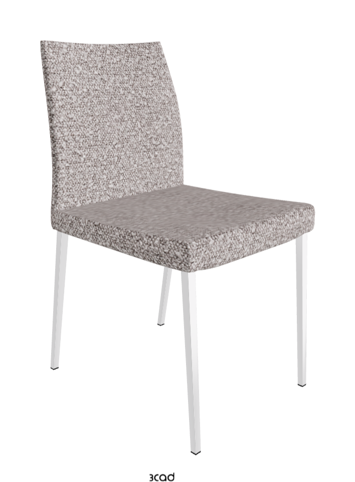 Anna Dining Chair_Chrome_Fabric:_B243