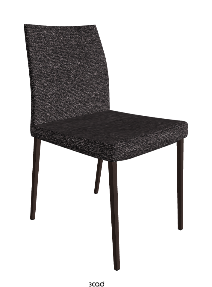 Anna Dining Chair_Bronze Embossed_Fabric_B246