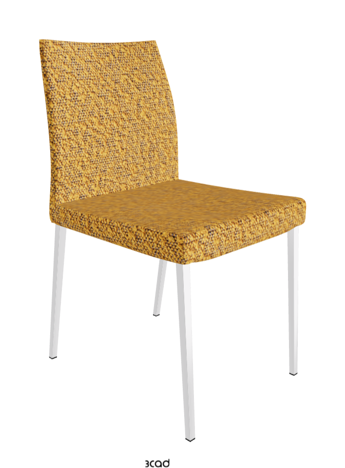 Anna Dining Chair_Chrome_Fabric:_B247