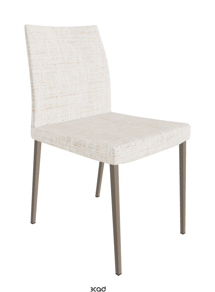 Anna Dining Chair_Titanium Embossed_Fabric_B610