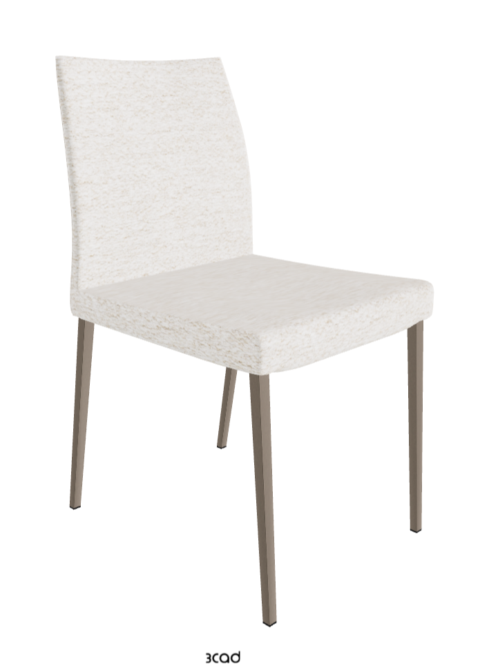 Anna Dining Chair_Titanium Embossed_Fabric_B730