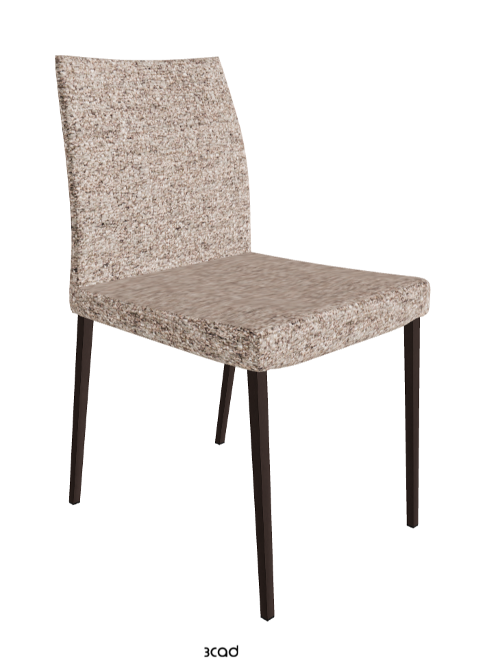 Anna Dining Chair_Bronze Embossed_Fabric_B731