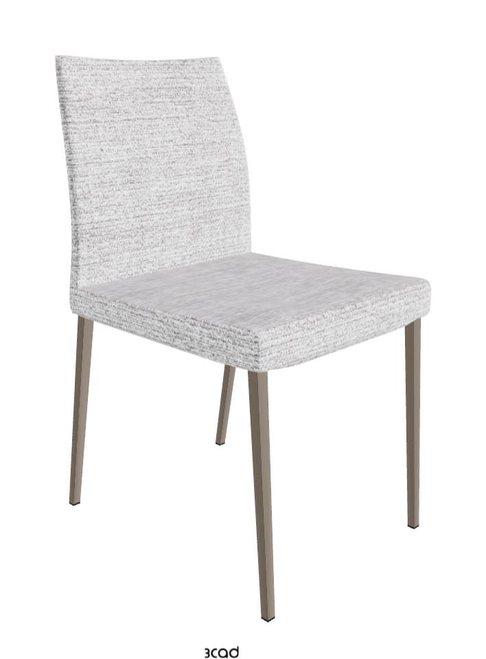 Anna Dining Chair_Titanium Embossed_Fabric_B810