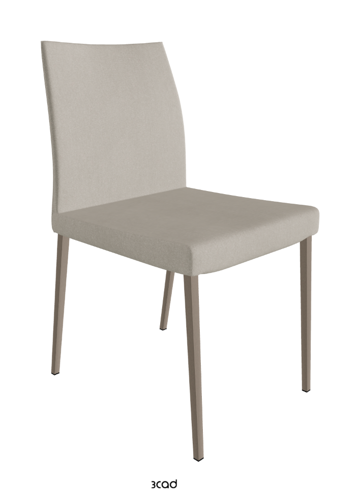 Anna Dining Chair_Titanium Embossed_Fabric_B924