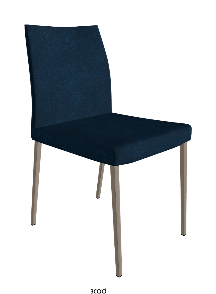 Anna Dining Chair_Titanium Embossed_Fabric_B929