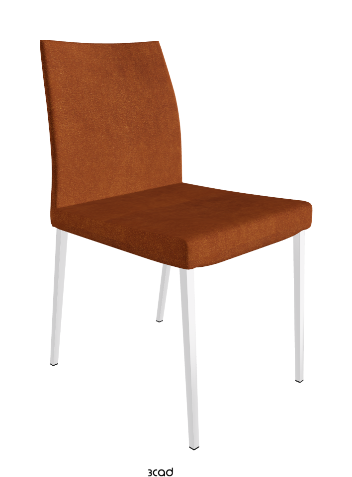 Anna Dining Chair_Chrome_Fabric:_B930