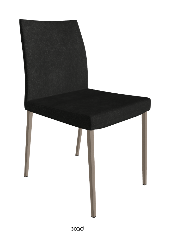 Anna Dining Chair_Titanium Embossed_Fabric_B932