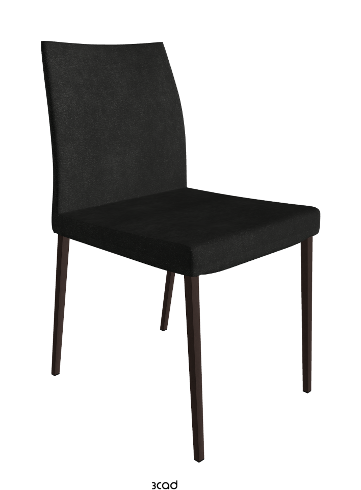 Anna Dining Chair_Bronze Embossed_Fabric_B932