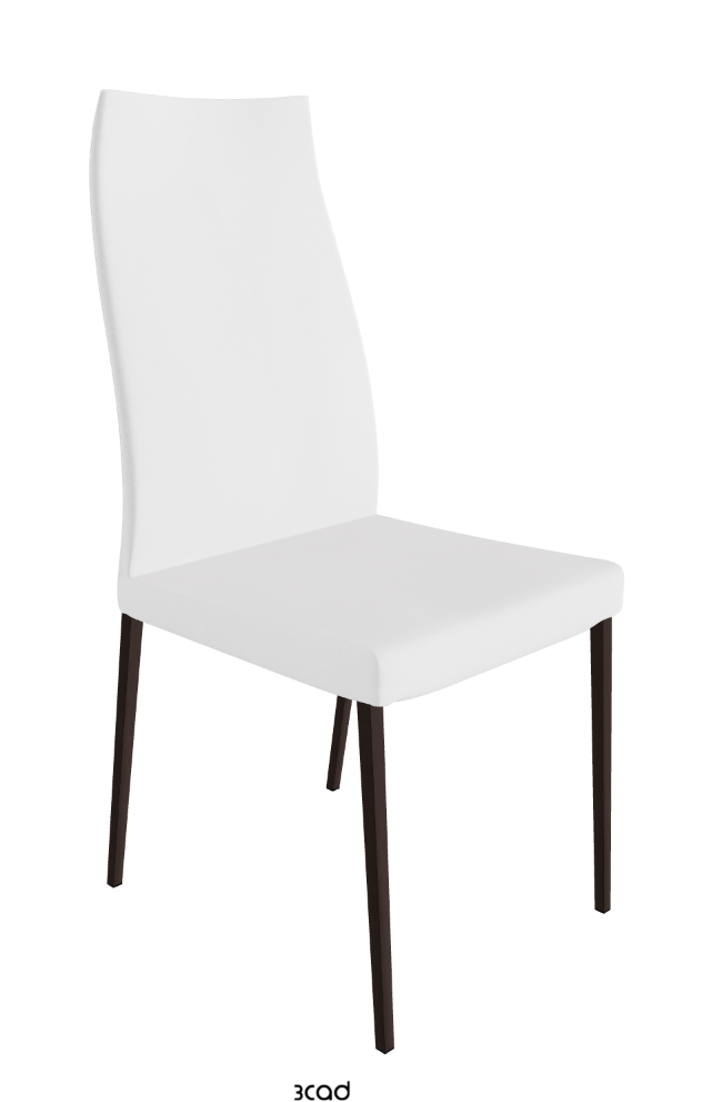 Anna High Back Dining Chair_Bronze Embossed_Fabric_B920