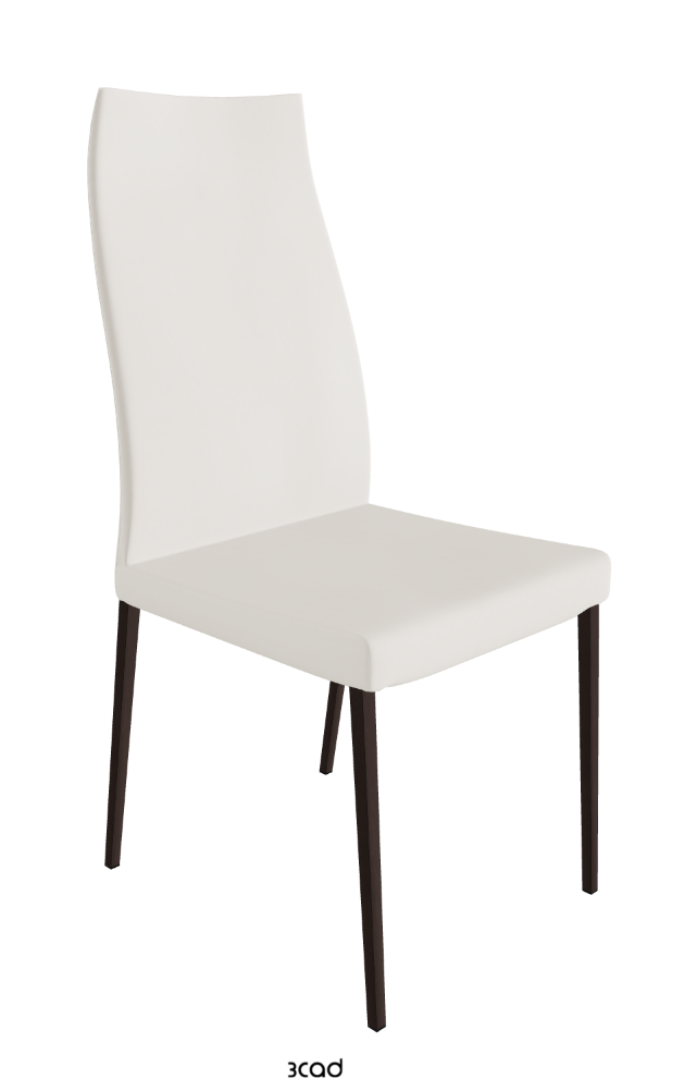 Anna High Back Dining Chair_Bronze Embossed_Glove Soft Leather_Dover