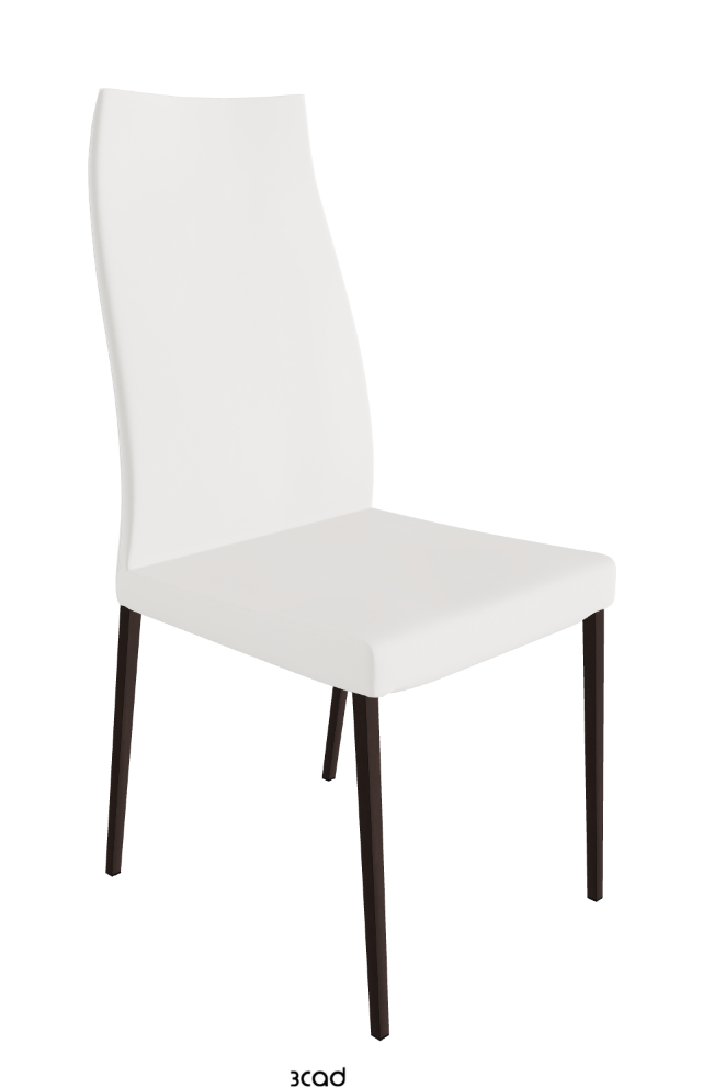 Cattelan Italia Anna High Back Dining Chair Soft Leather