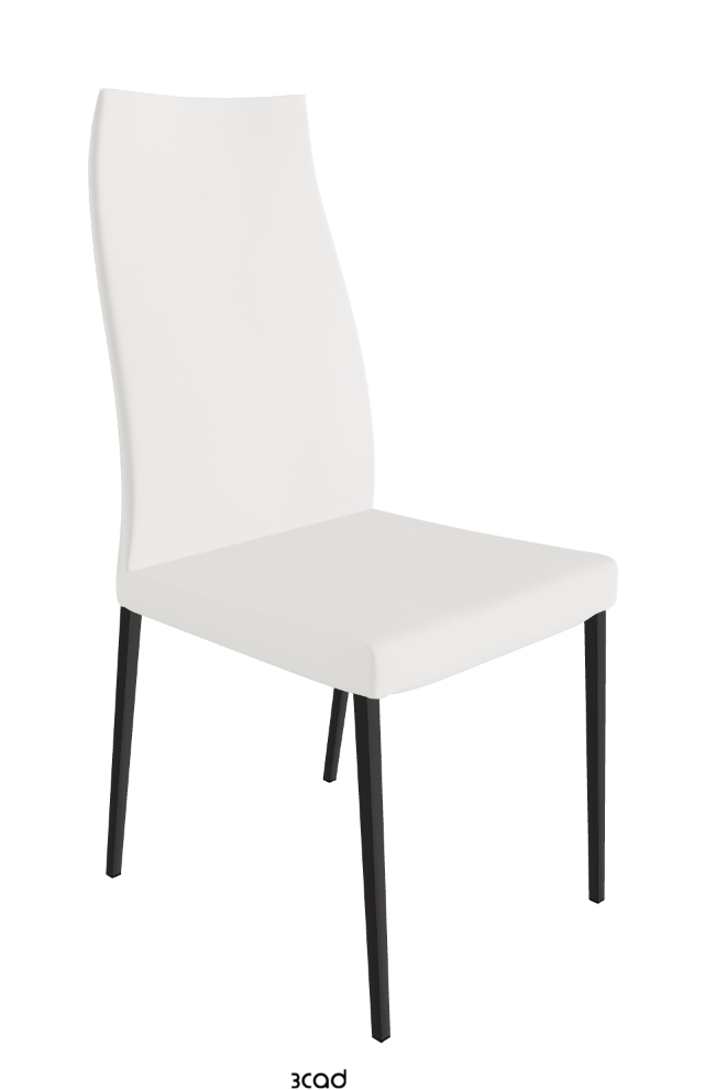 Cattelan Italia Anna High Back Dining Chair Soft Leather