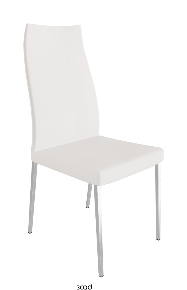 Cattelan Italia Anna High Back Dining Chair Soft Leather
