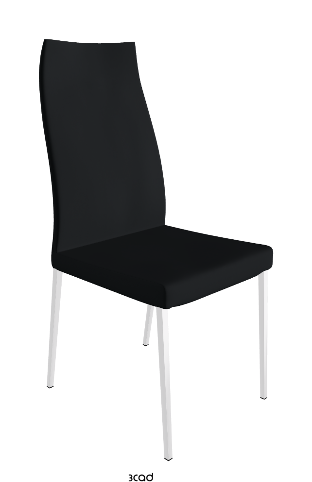 Cattelan Italia Anna High Back Dining Chair Soft Leather