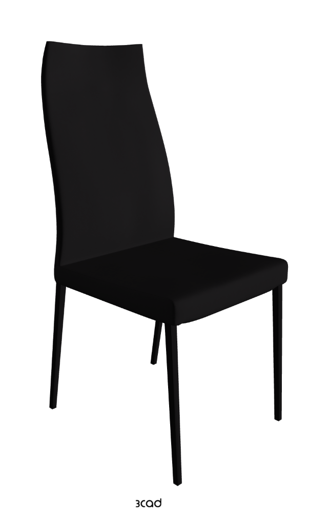 Cattelan Italia Anna High Back Dining Chair Soft Leather