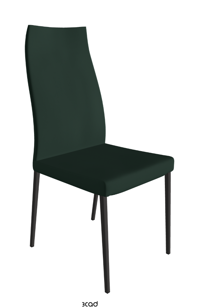 Cattelan Italia Anna High Back Dining Chair Soft Leather