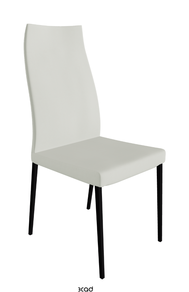 Cattelan Italia Anna High Back Dining Chair Soft Leather