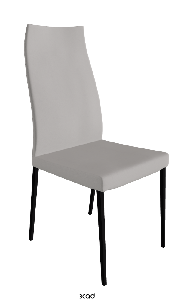 Cattelan Italia Anna High Back Dining Chair Soft Leather