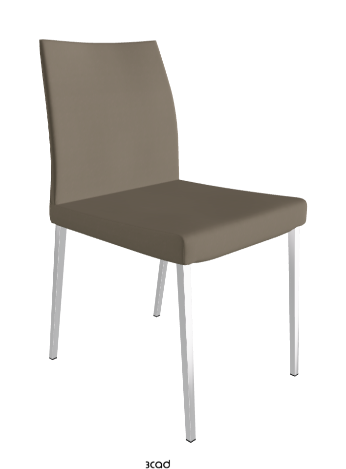 Anna Dining Chair_Black Chrome_Glove Soft Leather-_Platoon