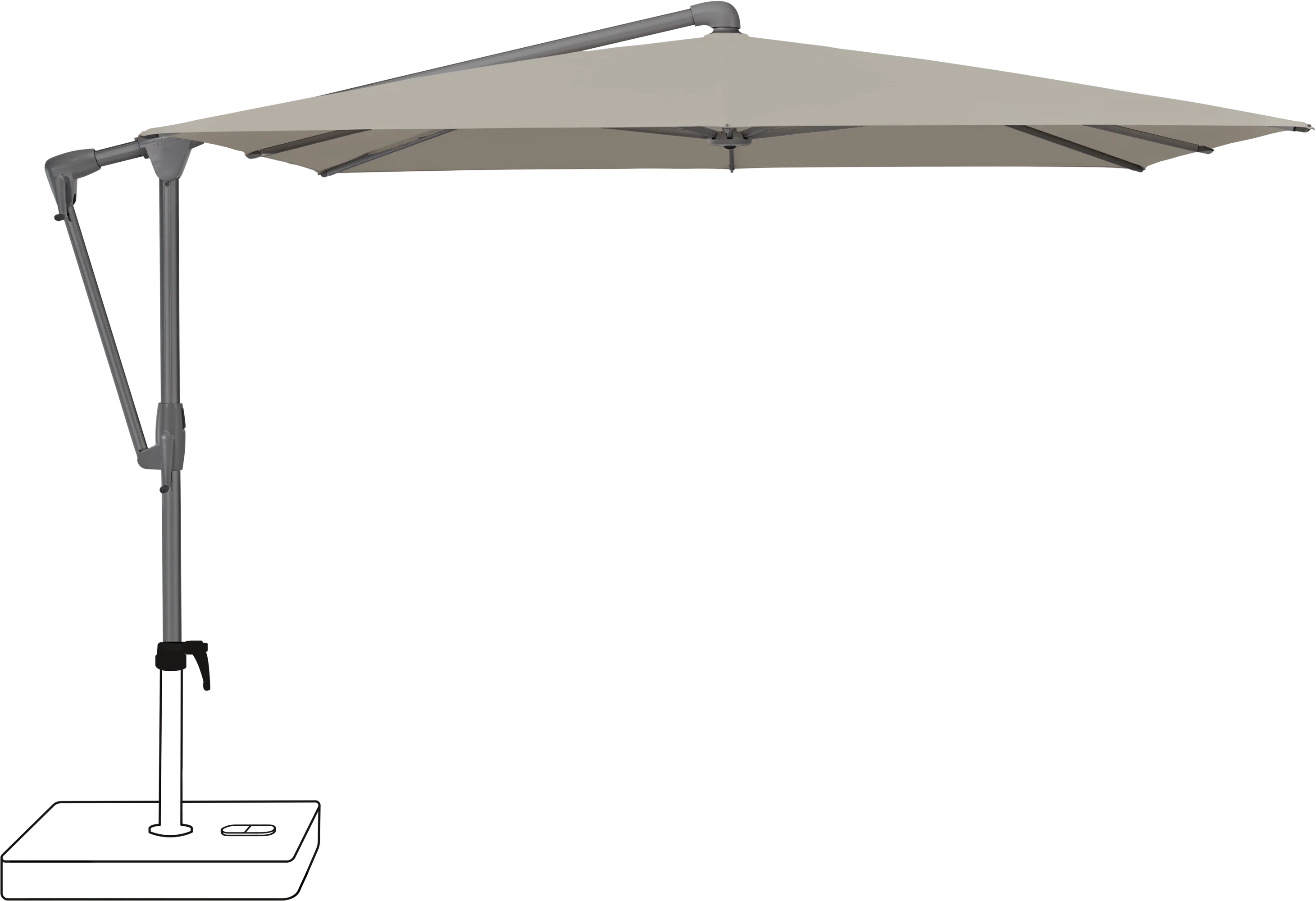 Glatz Sunwing 270x270 cm