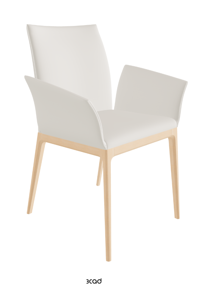 Arcadia Dining Armchair_Natural Stained Beech_Glove Soft Leather_Dover