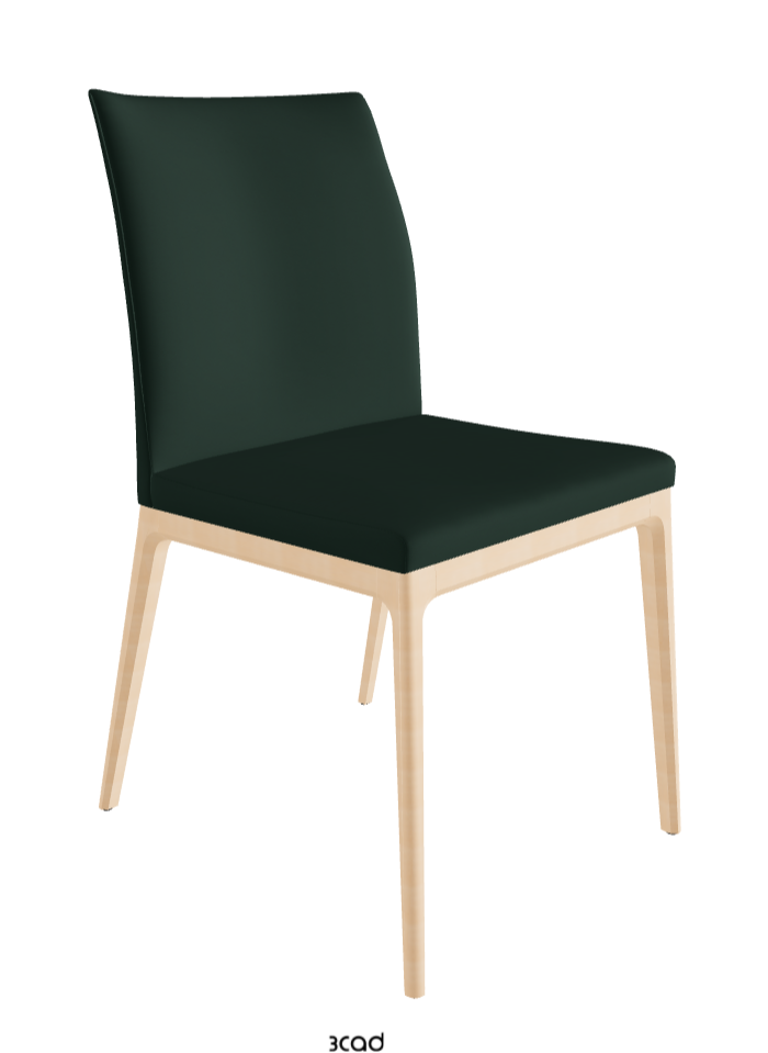 Arcadia Couture Dining Chair_Natural Stained Beech_Soft Leather_Sherwood