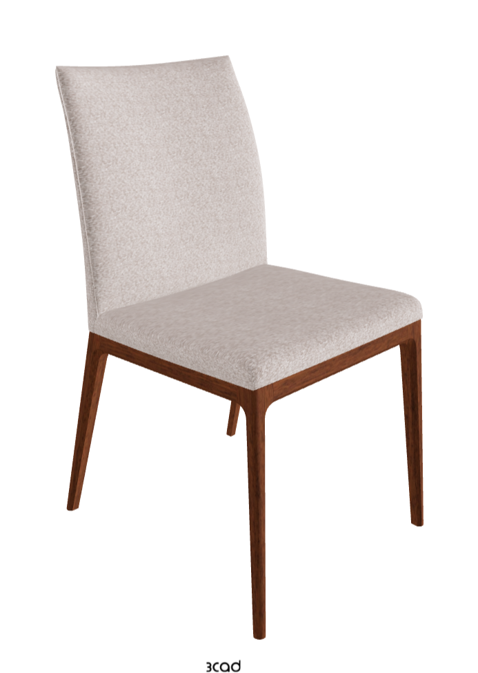 Arcadia Dining Chair_Walnut Canaletto Stained Beech_Fabric_B242
