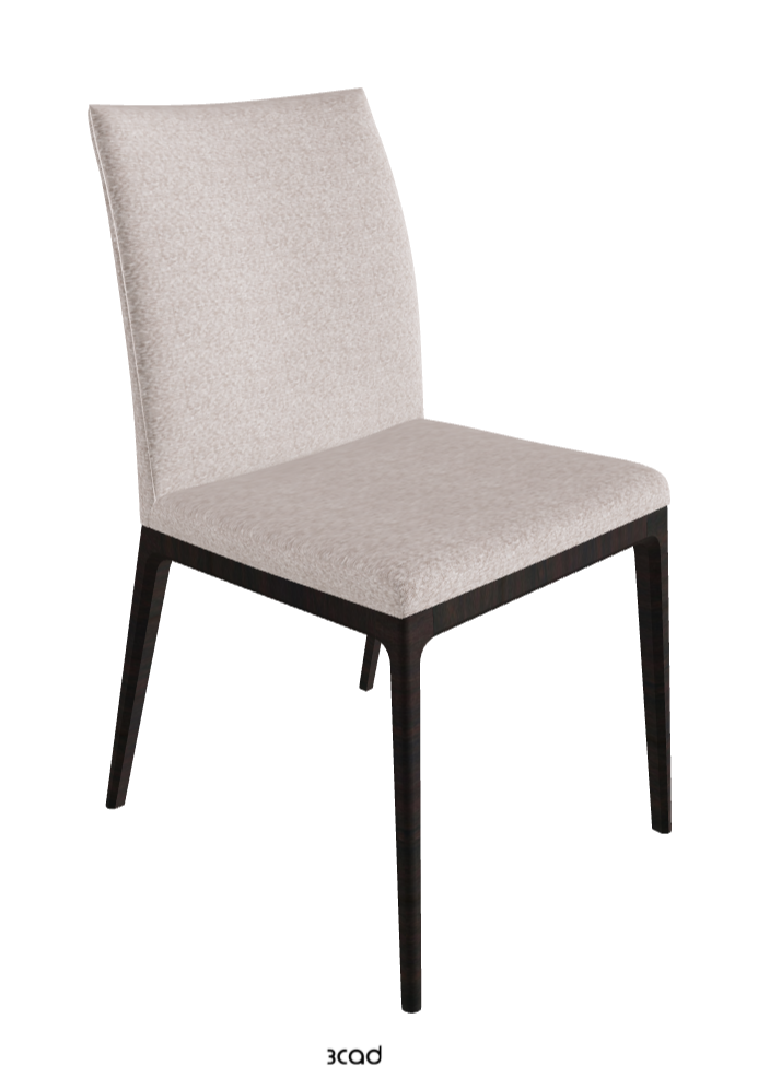 Arcadia Dining Chair_Dark Wenghe Stained Beech_Fabric_B242