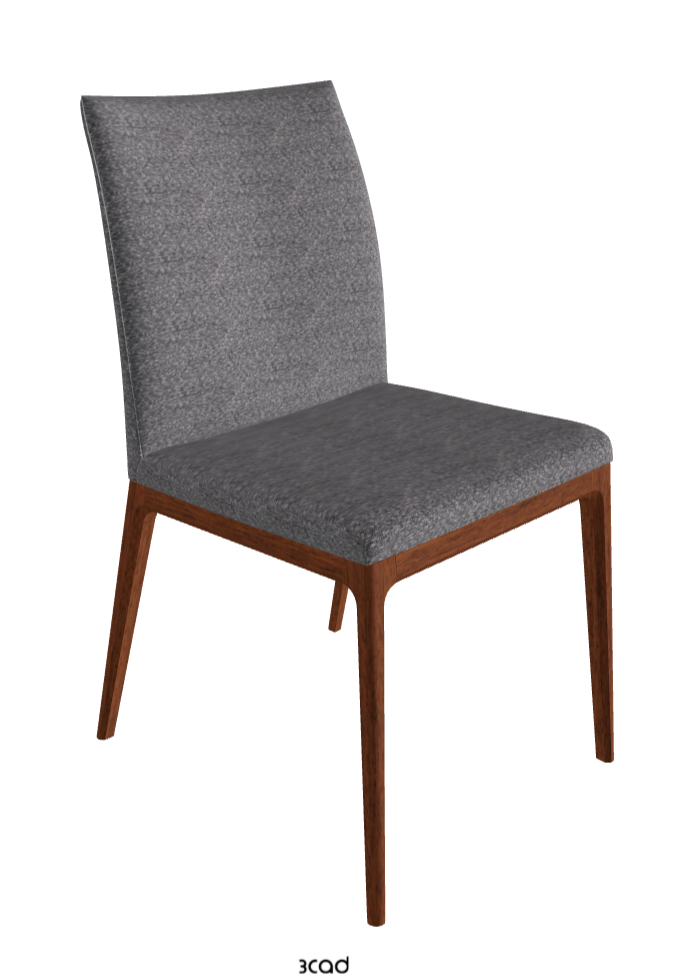 Arcadia Dining Chair_Walnut Canaletto Stained Beech_Fabric_B244