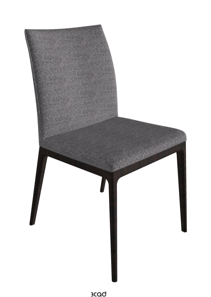 Arcadia Dining Chair_Dark Wenghe Stained Beech_Fabric_B244