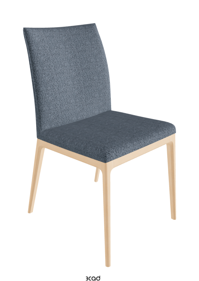 Arcadia Dining Chair_Natural Stained Beech_Fabric_B245
