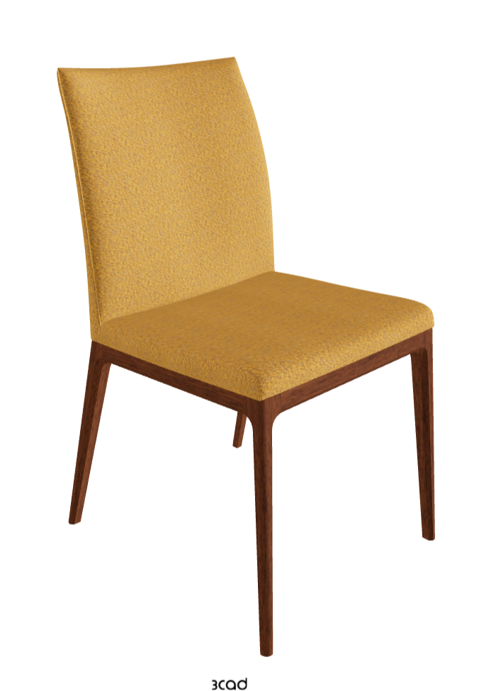 Arcadia Dining Chair_Walnut Canaletto Stained Beech_Fabric_B247