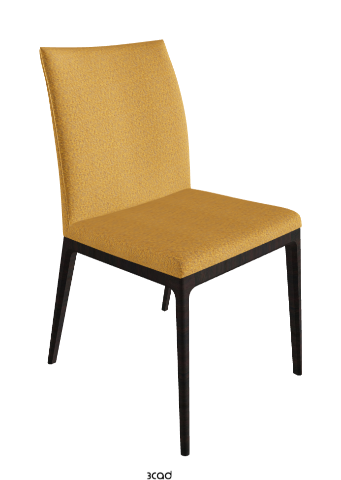 Arcadia Dining Chair_Dark Wenghe Stained Beech_Fabric_B247
