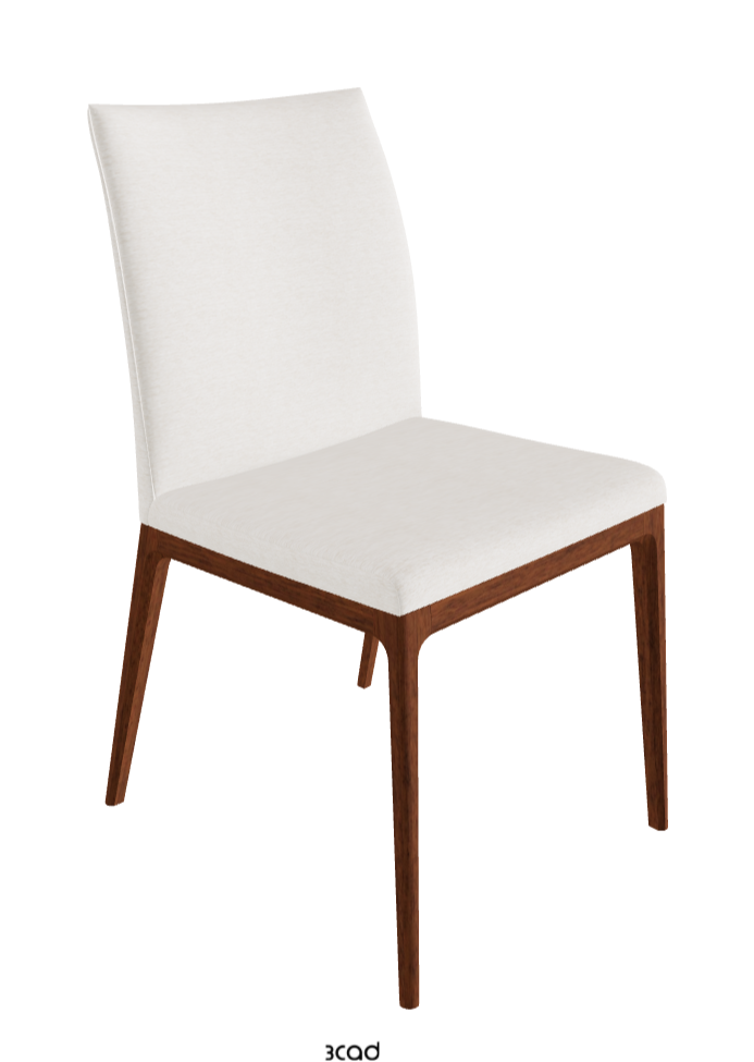 Arcadia Dining Chair_Walnut Canaletto Stained Beech_Fabric_B730