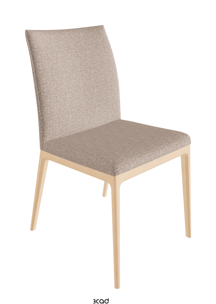 Arcadia Dining Chair_Natural Stained Beech_Fabric_B731