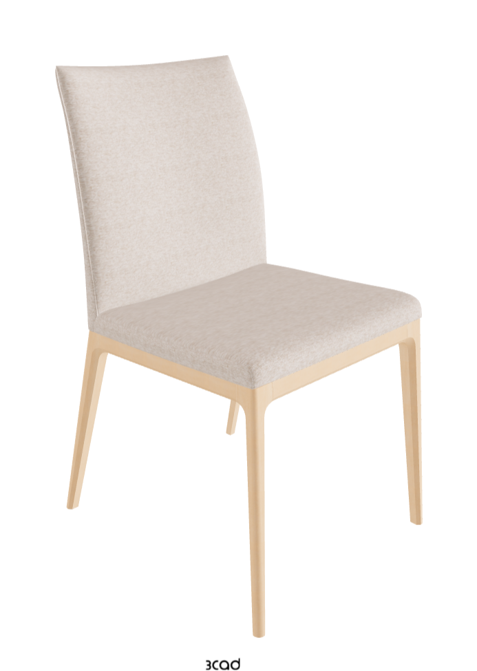 Arcadia Dining Chair_Natural Stained Beech_Fabric_B732