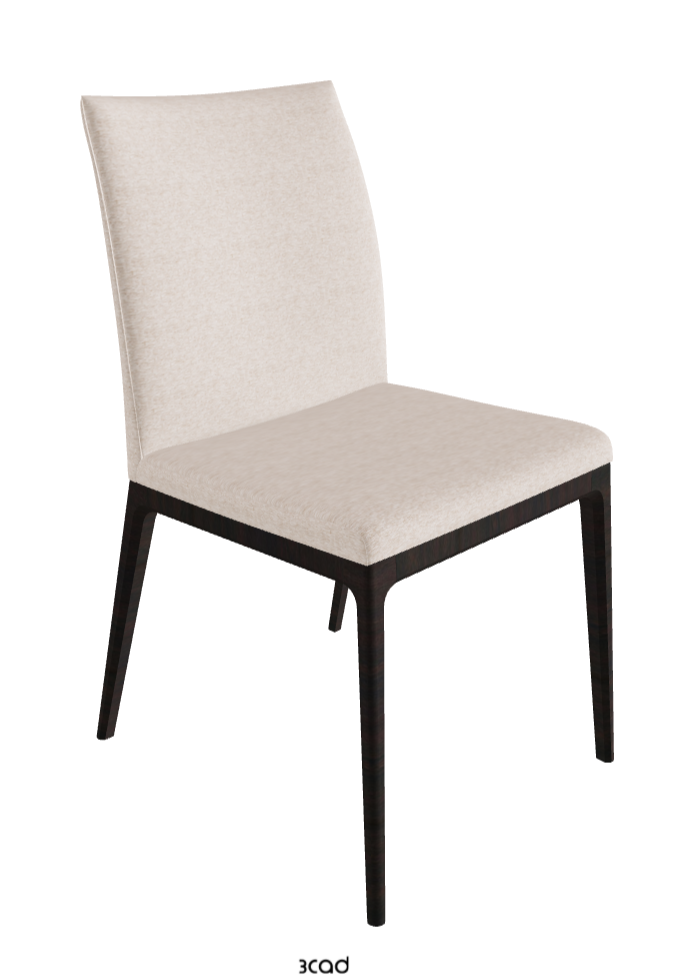 Arcadia Dining Chair_Dark Wenghe Stained Beech_Fabric_B732