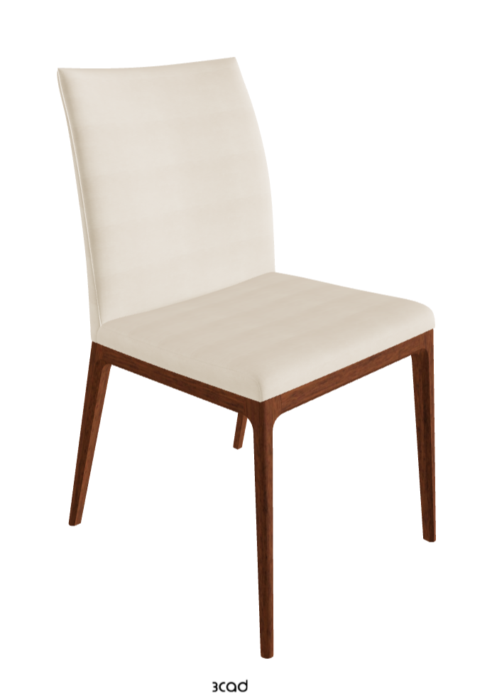 Arcadia Dining Chair_Walnut Canaletto Stained Beech_Fabric_B922