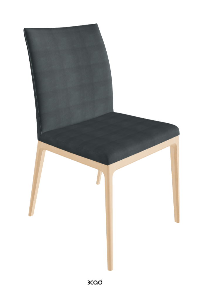 Arcadia Dining Chair_Natural Stained Beech_Fabric_B927