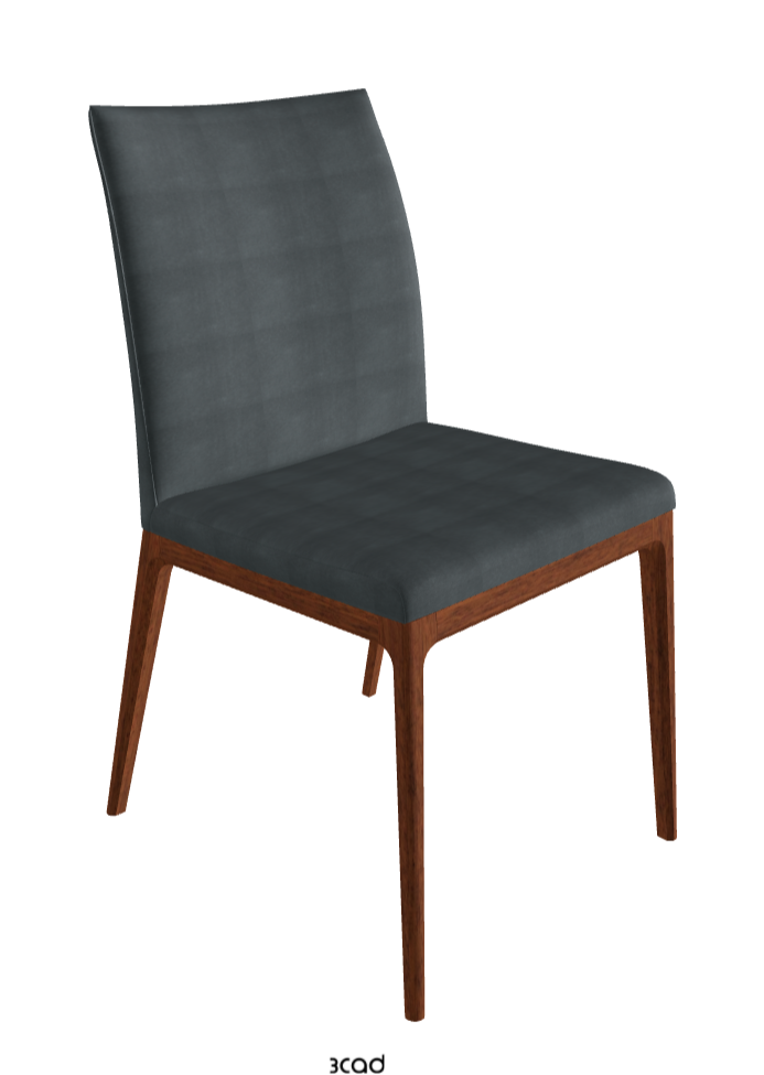 Arcadia Dining Chair_Walnut Canaletto Stained Beech_Fabric_B927