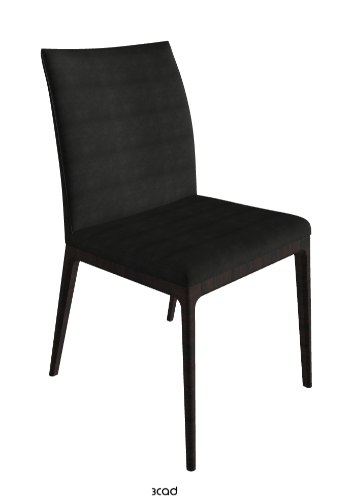 Arcadia Dining Chair_Dark Wenghe Stained Beech_Fabric_B932