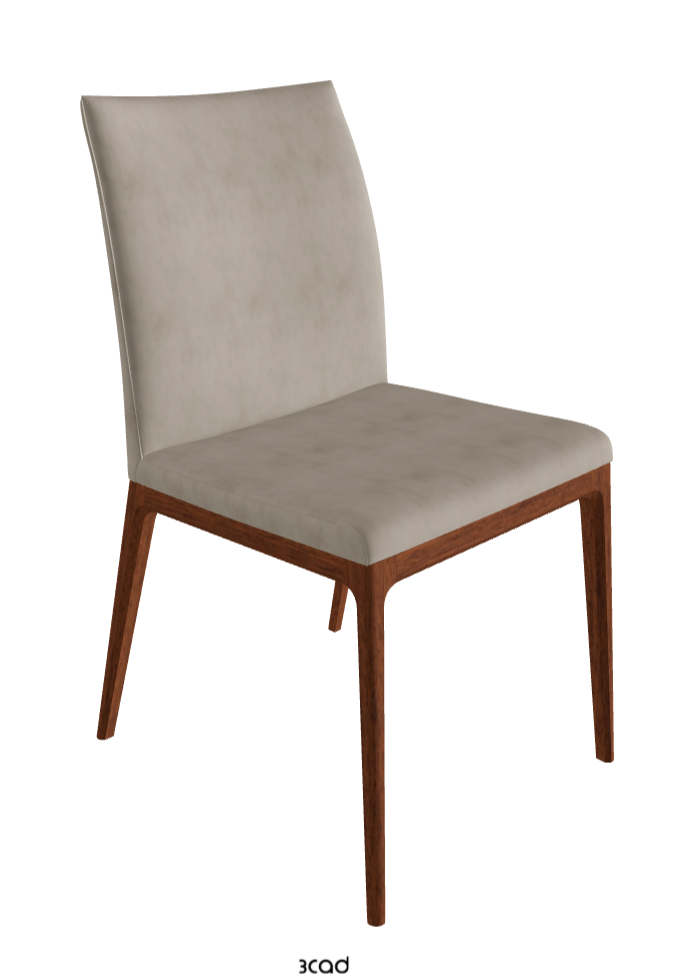 Arcadia Dining Chair_Walnut Canaletto Stained Beech_Micro Nubuk_Shadow