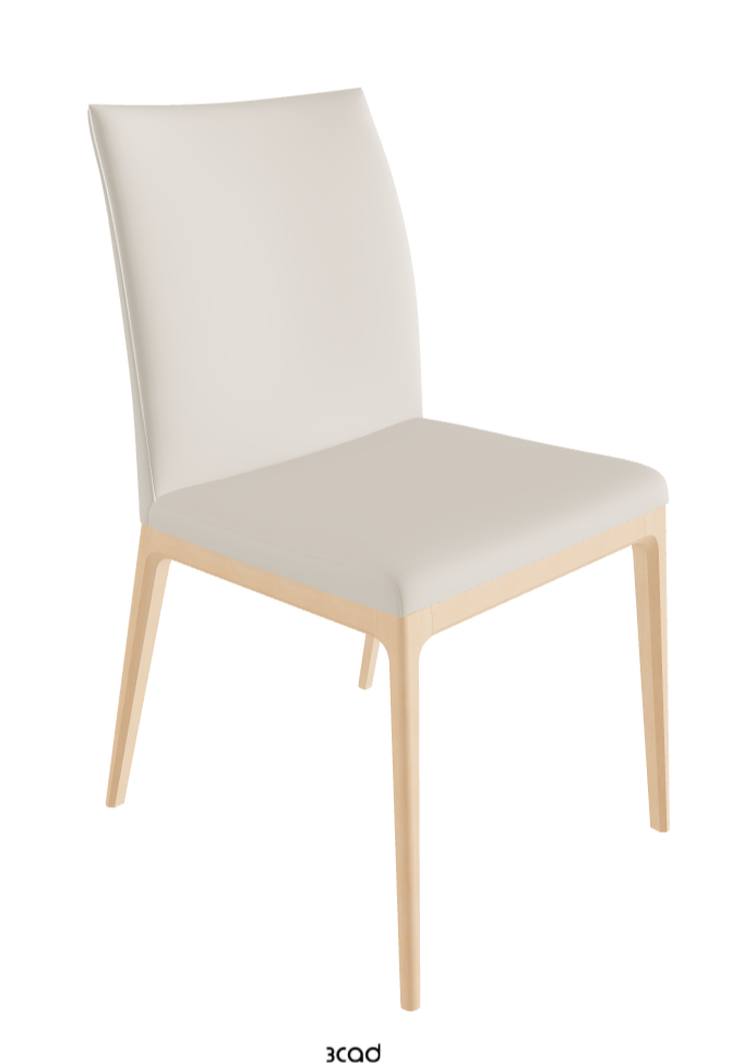 Arcadia Dining Chair_Natural Stained Beech_Glove Soft Leather_Ecru