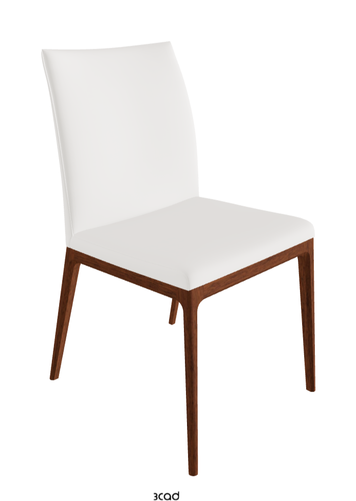 Arcadia Dining Chair_Walnut Canaletto Stained Beech_Soft Leather_Palladio